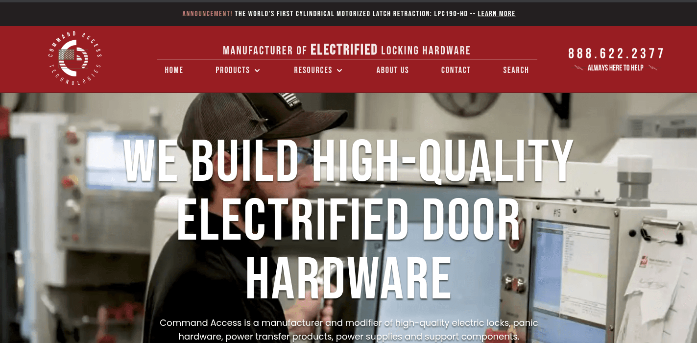 Command Access Website